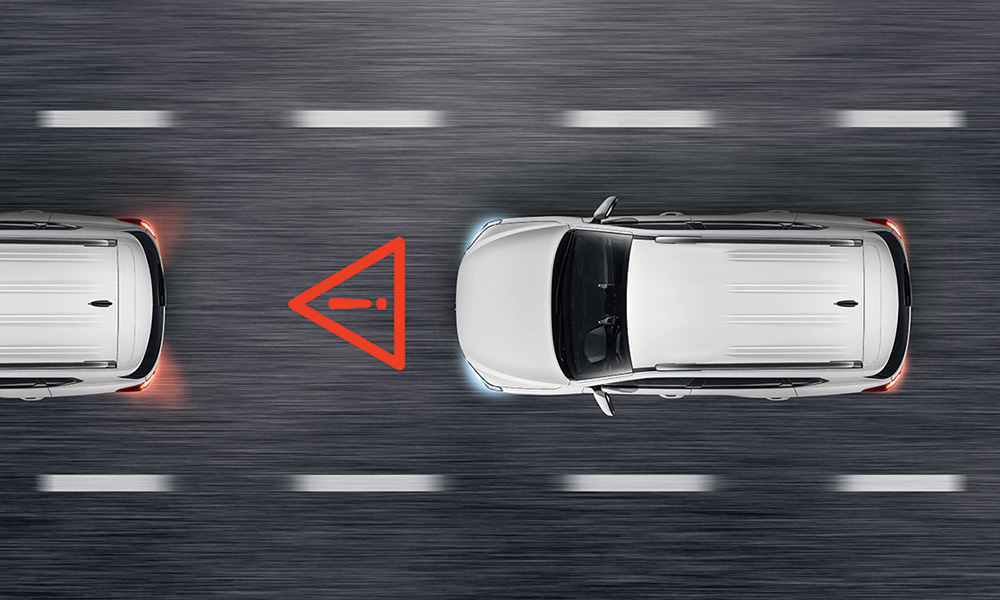 KGM Rexton Sistem za preprečevanje naleta (FCW)