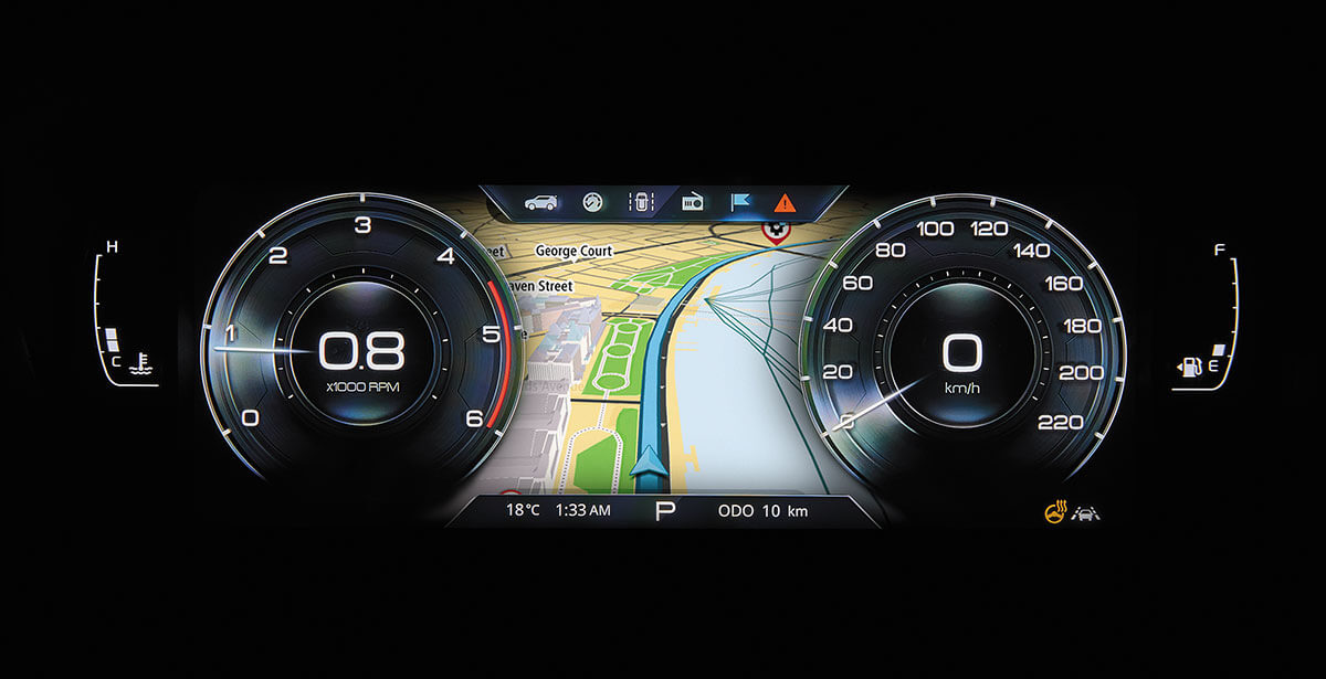 Novi Korando Navigacijske informacije 